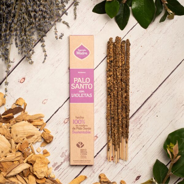 Palo Santo con Violetas