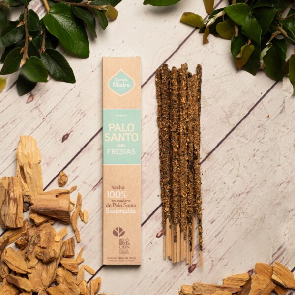 Palo Santo con Fresias