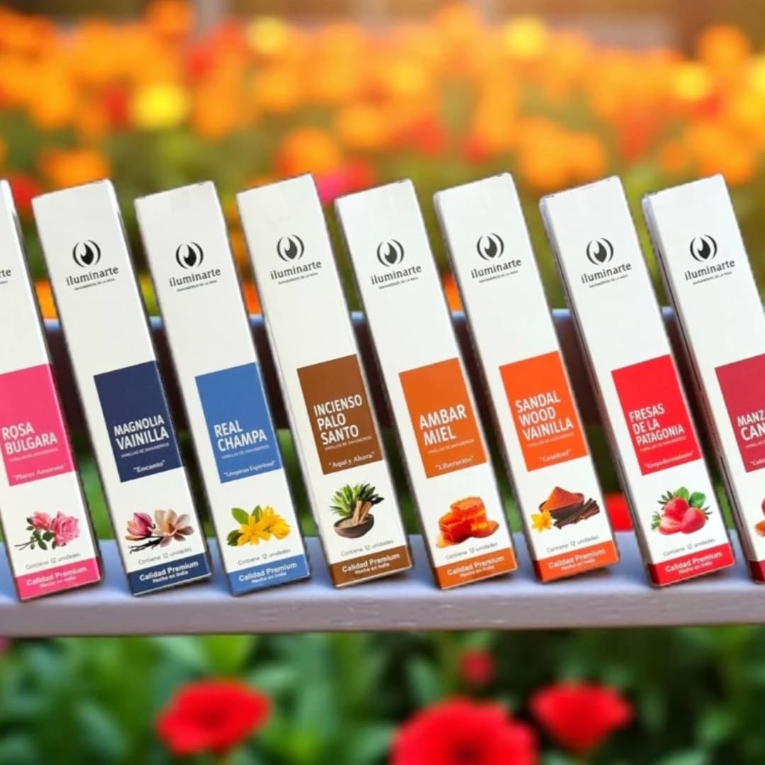 SAHUMERIOS ILUMINARTE- 12 VARILLAS
